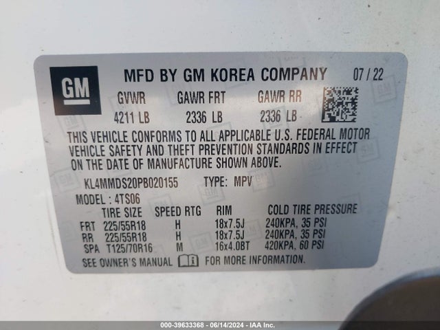 Buick Encore Gx Select Fwd 2023 KL4MMDS20PB020155 Image 9