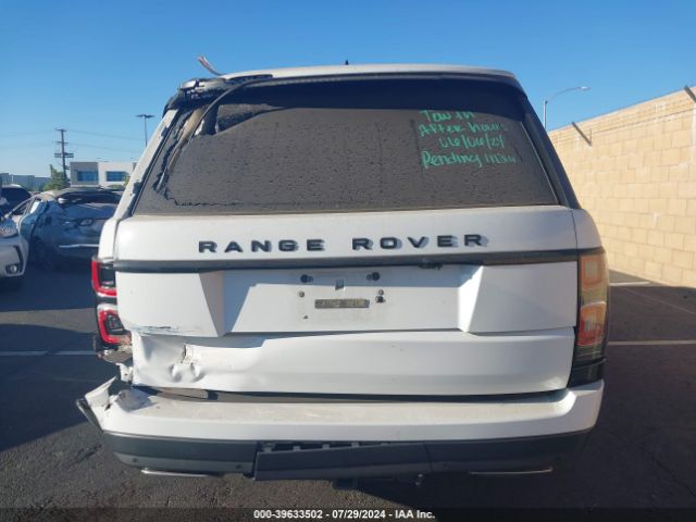 SALGS2SV3JA510554 Land Rover Range Rover 3.0l V6 Supercharged Hse