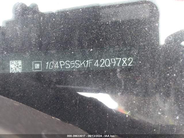1G4PS5SK1F4209782 Buick Verano Leather Group