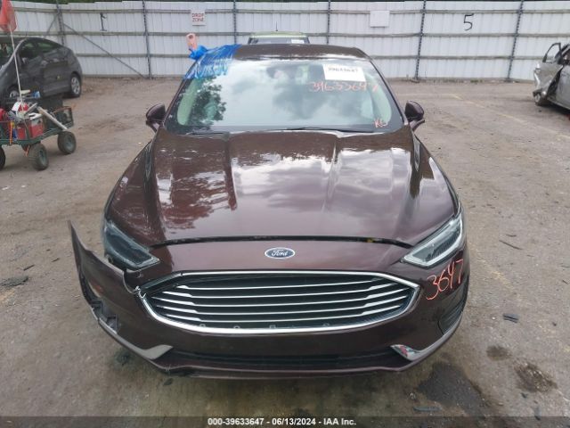 3FA6P0MU8KR166956 Ford Fusion Hybrid Sel