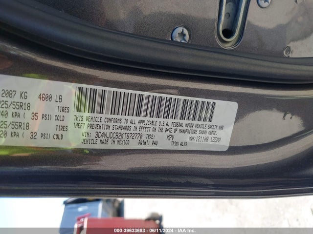 3C4NJDCB2KT672770 Jeep Compass Limited 4x4