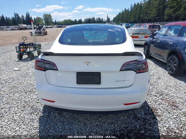 Tesla Model 3 Long Range Dual Motor All-wheel Drive 2022 5YJ3E1EB4NF122562 Image 17