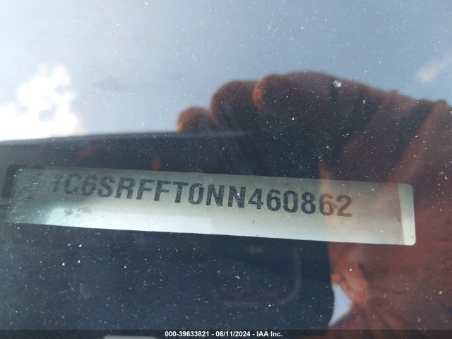RAM 1500 Lone Star  4x4 5'7 Box 2022 1C6SRFFT0NN460862 Image 9