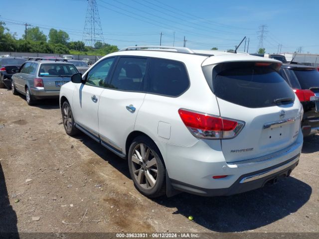 5N1AR2MM0EC609433 Nissan Pathfinder Platinum