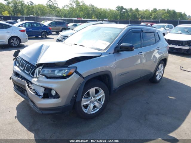 3C4NJCBB5NT137206 Jeep Compass Latitude Fwd
