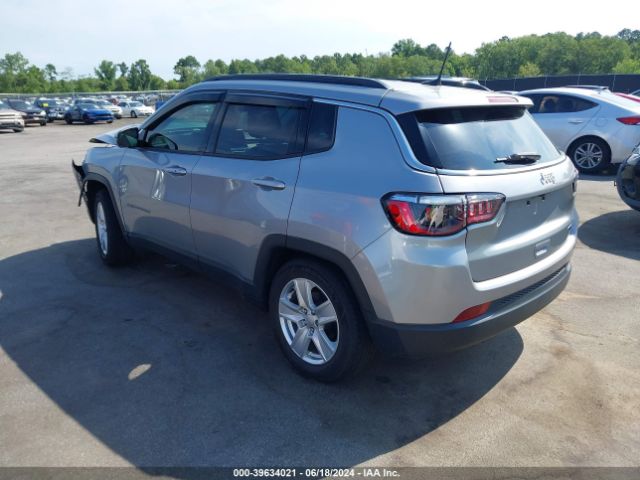 3C4NJCBB5NT137206 Jeep Compass Latitude Fwd