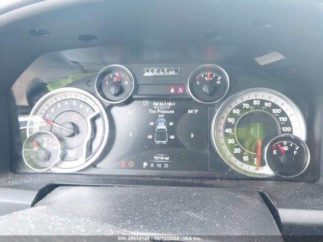 1C6RR7LT6JS332520 RAM 1500 Big Horn  4x4 5'7 Box