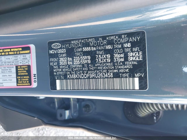 Hyundai Ioniq 5 Sel 2024 KM8KNDDF9RU263458 Image 9
