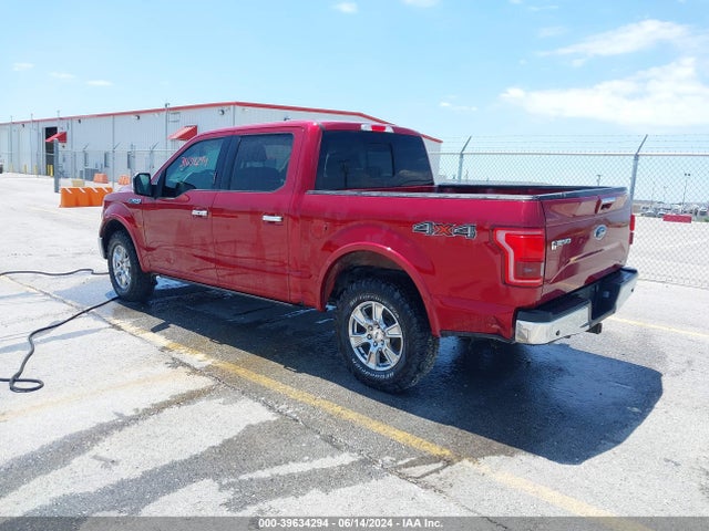 Ford F-150 Lariat 2015 1FTEW1EF0FFB33550 Image 3