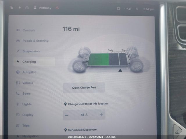 5YJXCAE25GF023937 Tesla MODEL X