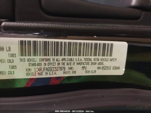 1C4RJFAG5EC527878 Jeep Grand Cherokee Altitude