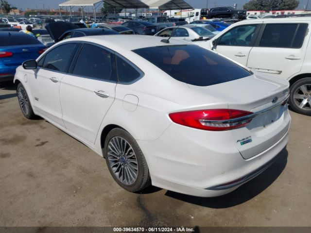 3FA6P0PU2HR185507 Ford Fusion Energi Se Luxury