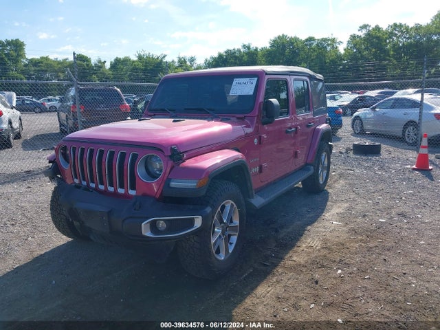 1C4HJXENXNW121250 Jeep Wrangler Unlimited Sahara 4x4