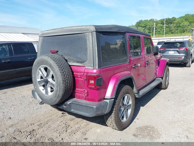 1C4HJXENXNW121250 Jeep Wrangler Unlimited Sahara 4x4