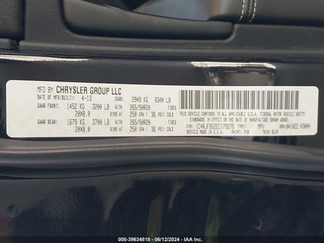 1C4RJFBG2EC179276 Jeep Grand Cherokee Limited