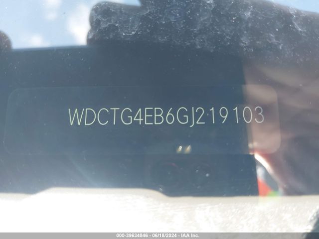 WDCTG4EB6GJ219103 Mercedes-Benz GLA 250