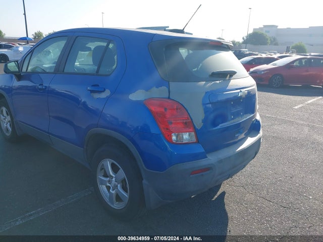 Chevrolet Trax 1ls 2015 KL7CJPSB7FB188821 Image 3