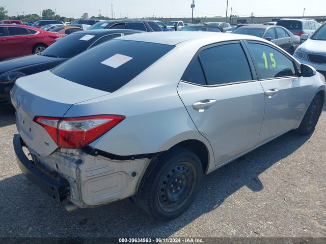 Toyota COROLLA LE 2015 5YFBURHE1FP257152 Image 4