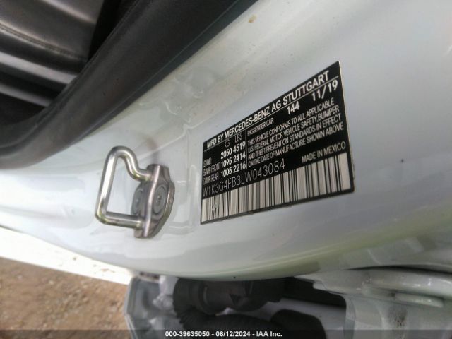 W1K3G4FB3LW043084 Mercedes-Benz A 220 4matic
