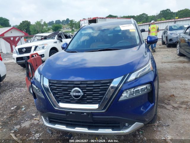 JN8BT3DD7NW274268 Nissan Rogue Platinum Intelligent Awd