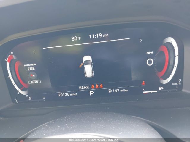 JN8BT3DD7NW274268 Nissan Rogue Platinum Intelligent Awd