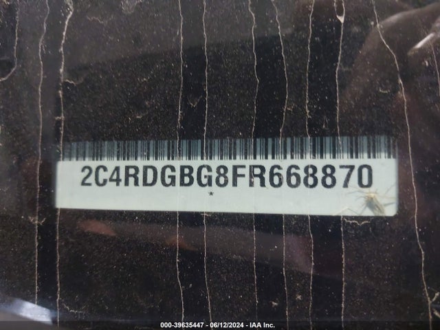 Dodge Grand Caravan Se 2015 2C4RDGBG8FR668870 Image 9