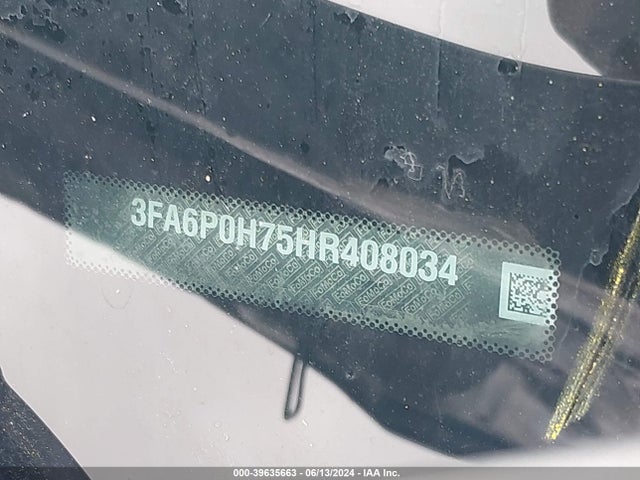 Ford FUSION SE 2017 3FA6P0H75HR408034 Image 9