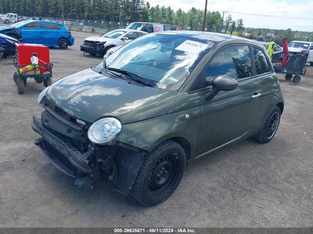 2013 FIAT 500 3C3CFFAR1DT698272 Photo 1