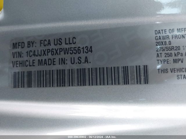 1C4JJXP6XPW556134 Jeep Wrangler 4xe Sahara 4x4