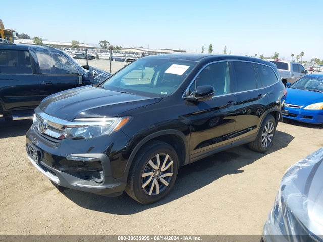 Honda Pilot Awd Ex-l 2022 5FNYF6H59NB001628 Image 2