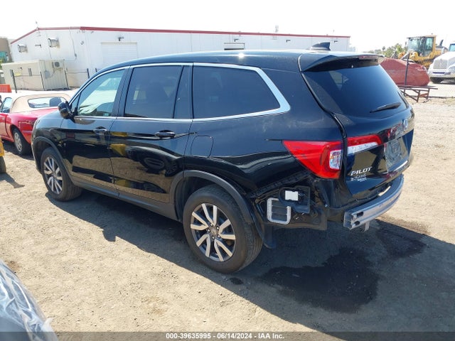 Honda Pilot Awd Ex-l 2022 5FNYF6H59NB001628 Image 3
