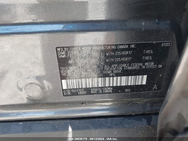 Toyota Rav4 Xle 2023 2T3P1RFV3PC334145 Image 9