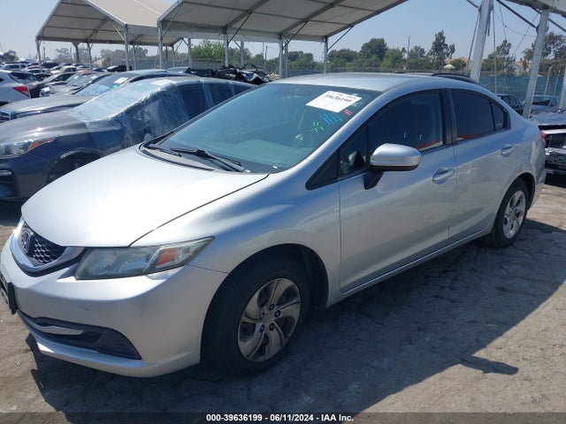 Honda Civic Lx 2015 2HGFB2F52FH557338 Image 2