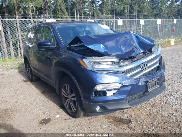 Honda Pilot Ex-l 2018 5FNYF6H5XJB039105 Image 1