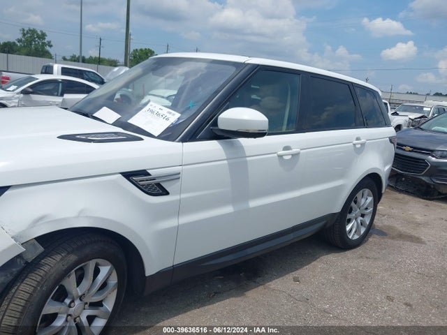 SALWR2KF2GA548950 Land Rover Range Rover Sport 3.0l V6 Turbocharged Diesel Hse Td6