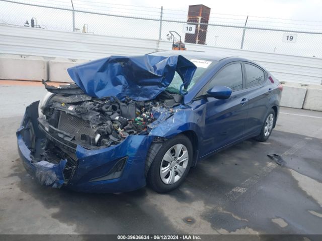 5NPDH4AE1GH712042 Hyundai ELANTRA SE
