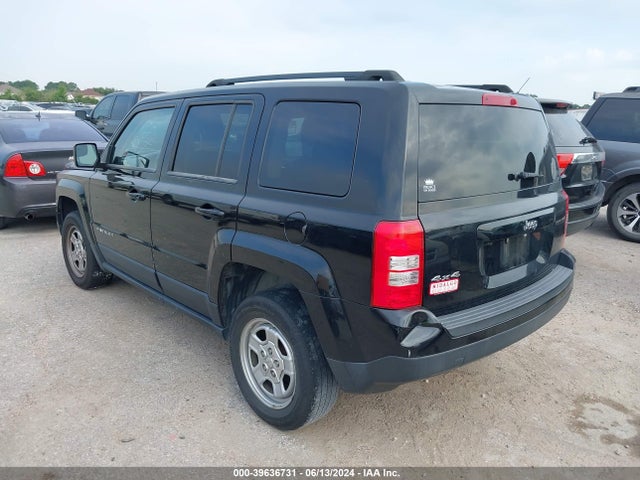 2012 Jeep Patriot Sport მანქანა იყიდება აუქციონზე, vin: 1C4NJRBBXCD538000, აუქციონის ნომერი: 39636731