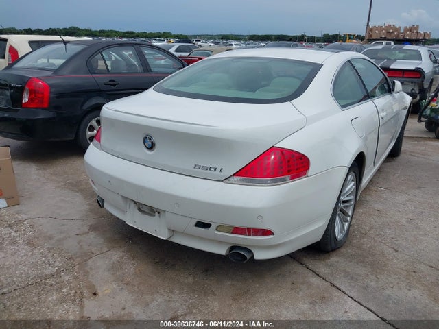 39636746 :رقم المزاد ، WBAEH13496CR49506 vin ، 2006 Bmw 650i مزاد بيع