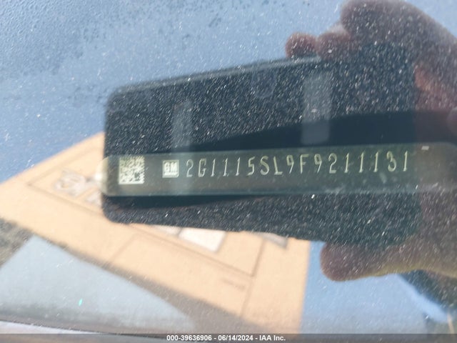 Chevrolet IMPALA 1LT 2015 2G1115SL9F9211131 Image 9