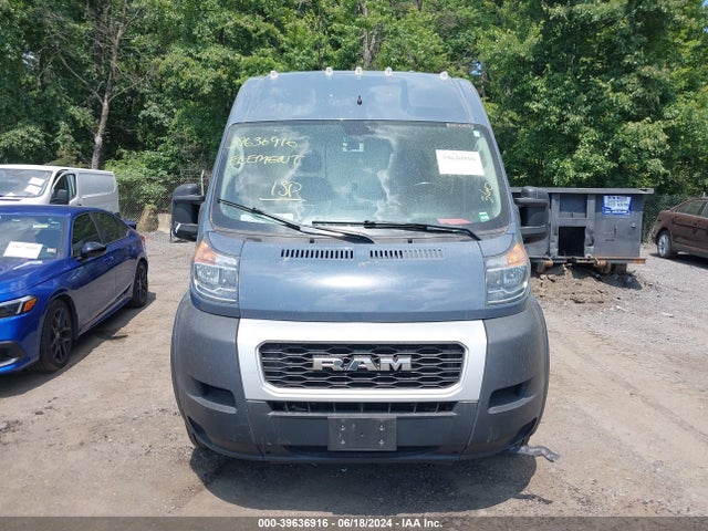 3C6URVJG1KE558716 RAM Promaster 3500 Cargo Van High Roof 159 Wb Ext