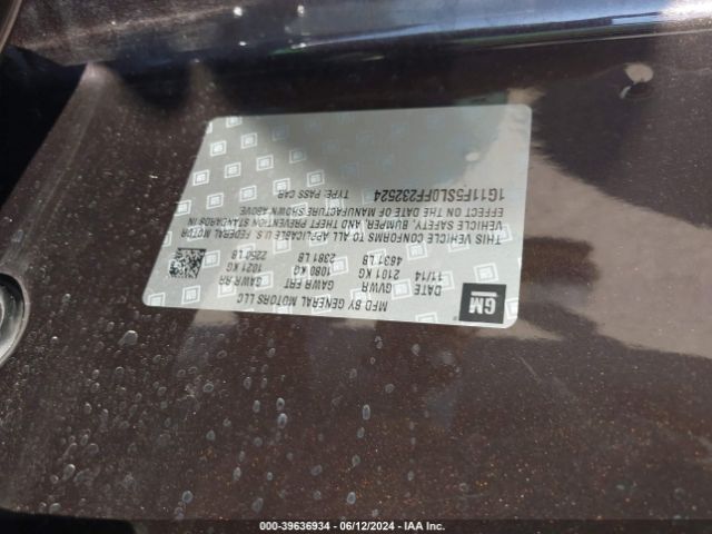 1G11F5SL0FF232524 Chevrolet Malibu 1lz
