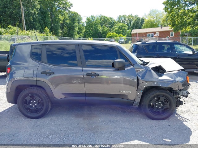ZACNJAAB6KPK13408 Jeep Renegade Sport Fwd