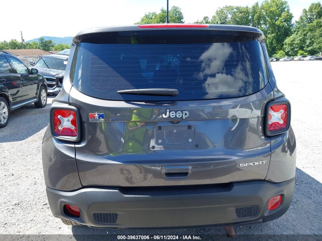 ZACNJAAB6KPK13408 Jeep Renegade Sport Fwd