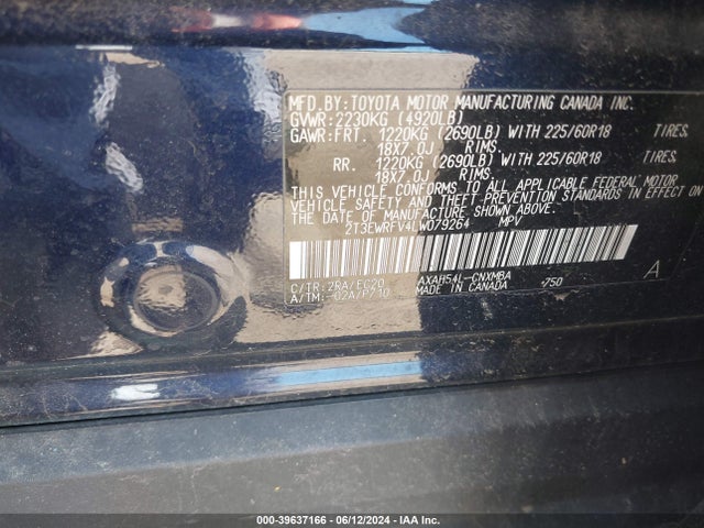Toyota Rav4 Xse Hybrid 2020 2T3EWRFV4LW079264 Image 9