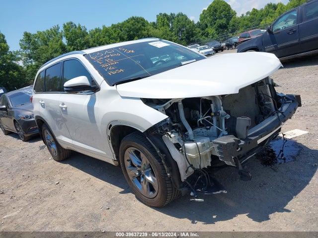 Toyota Highlander Limited Platinum 2019 5TDDZRFH5KS731824 main image