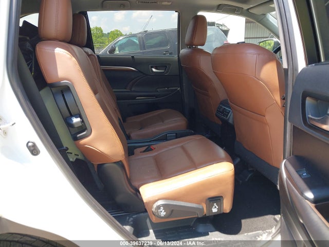 Toyota Highlander Limited Platinum 2019 5TDDZRFH5KS731824 Image 8
