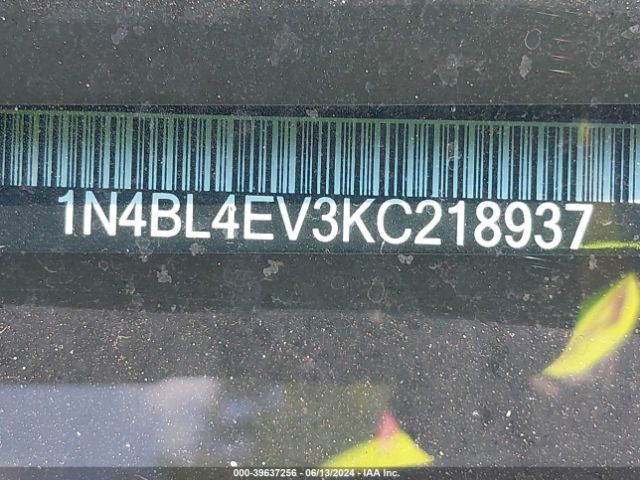 1N4BL4EV3KC218937 Nissan Altima 2.5 Sl