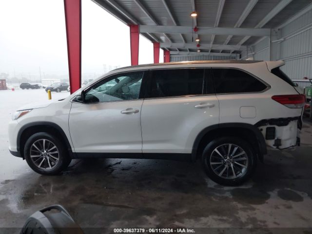 5TDKZRFH0KS563906 Toyota Highlander Xle