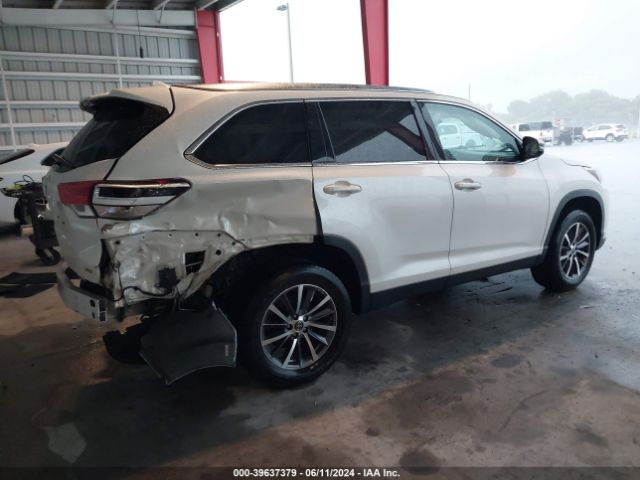 5TDKZRFH0KS563906 Toyota Highlander Xle