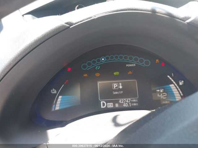1N4AZ0CP6GC307707 Nissan LEAF S